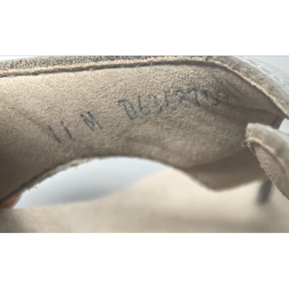 SAS Sanibel Silver Comfort Thong Sandals Size 11 - Picture 7 of 7